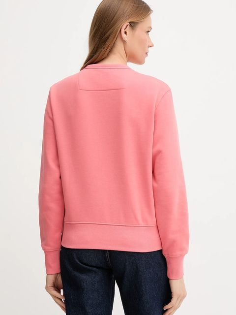 Guess bluza damska kolor różowy z nadrukiem W2YQ16 KBA11