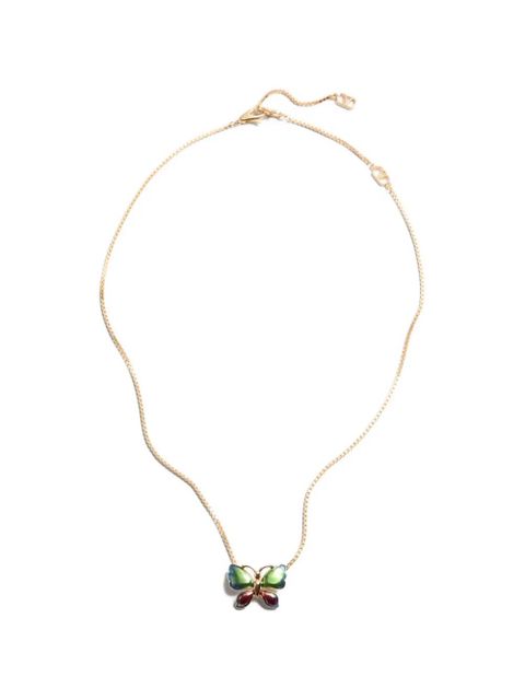 Valentino Garavani Vouloirvoler necklace in metal and enamel - Gold - zdjęcie produktu nr 1