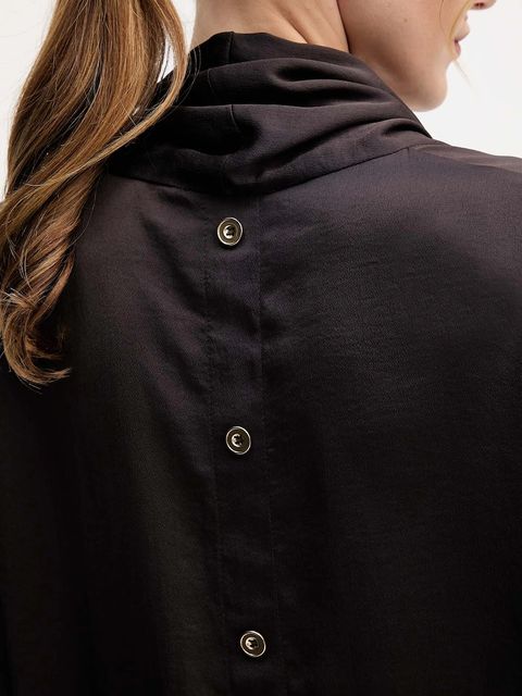 Joseph Ribkoff bluzka damska kolor brązowy gładka 254217