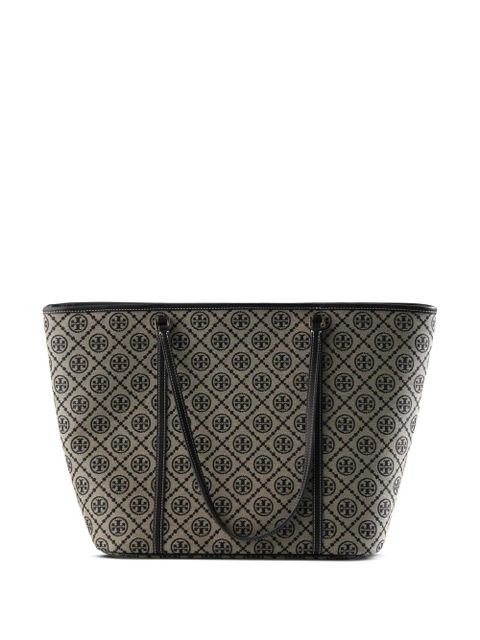 Tory Burch T Monogram tote bag - Blue - zdjęcie produktu nr 1