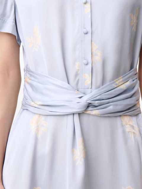 Claudie Pierlot floral-print mini dress - Blue