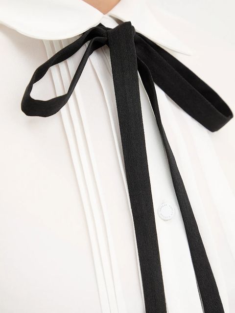 Morgan koszula damska kolor biały regular z kołnierzykiem klasycznym CLOTER - zdjęcie produktu nr 2