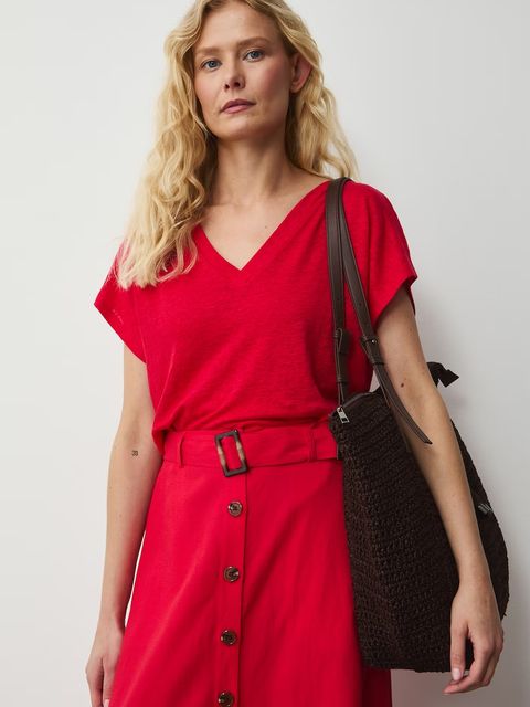 Medicine t-shirt damski lniany - zdjęcie produktu nr 1