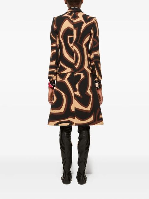 PUCCI Labirinto-print blazer - Black