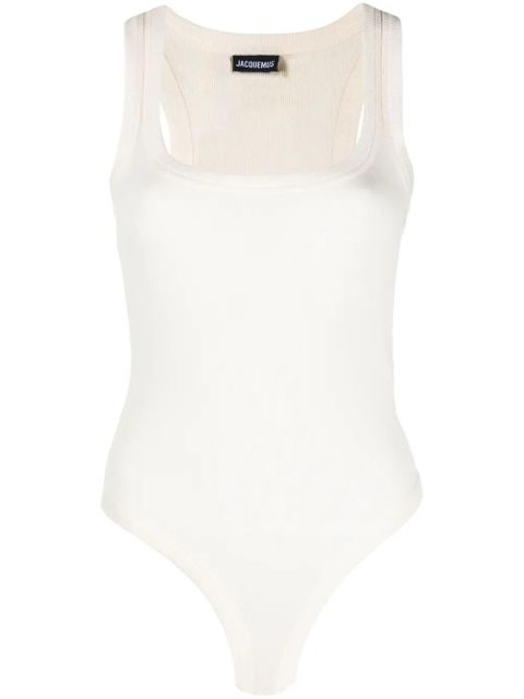 Jacquemus Le Body Gros Grain bodysuit - Neutrals - zdjęcie produktu nr 1