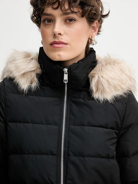 Tommy Hilfiger kurtka puchowa kolor czarny zimowa WW0WW47540