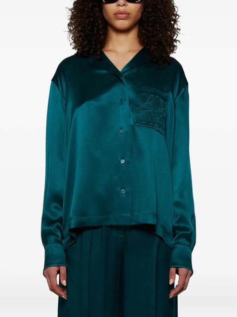LOEWE pyjama shirt - Green