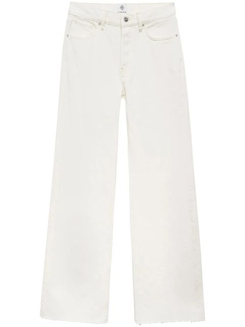 ANINE BING Hugh wide-leg jeans - White - zdjęcie produktu nr 1
