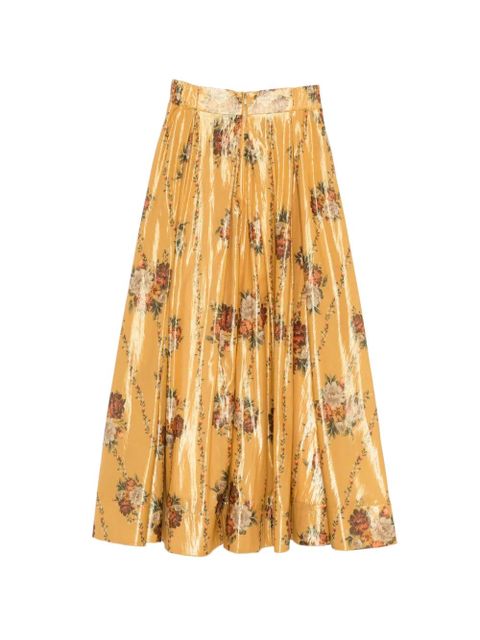 Agua By Agua Bendita Delta Paramo bow floral skirt - Yellow - zdjęcie produktu nr 2