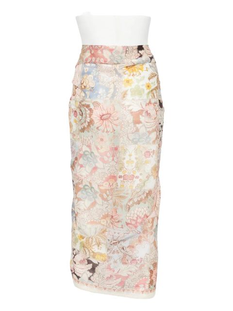 ZIMMERMANN print cotton pareo - Neutrals - zdjęcie produktu nr 2