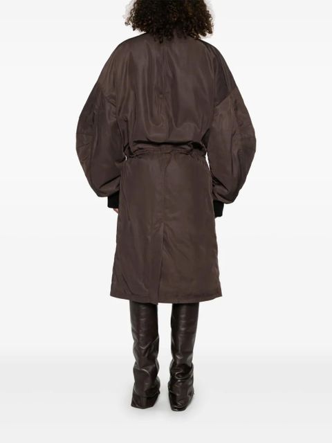 The Attico maxi coat - Brown