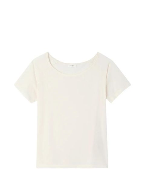 American Vintage Laloom boat-neck T-shirt - White - zdjęcie produktu nr 1