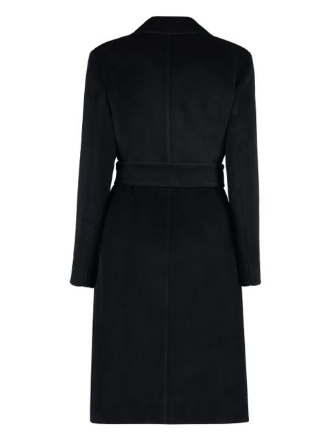 Max Mara belted wool coat - Black - zdjęcie produktu nr 2