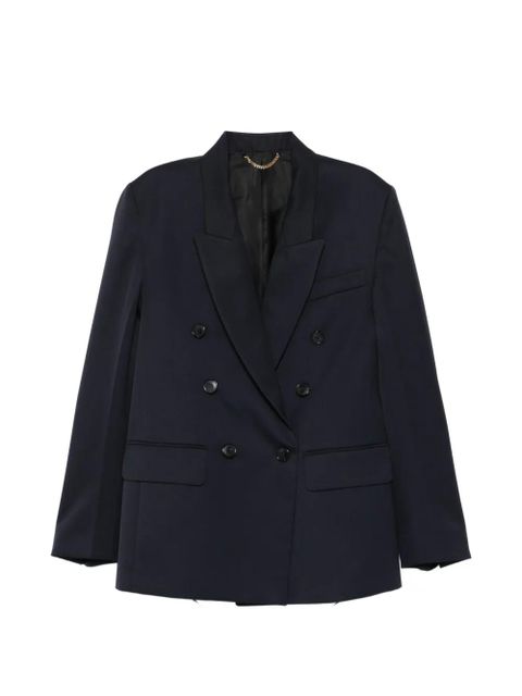 Victoria Beckham double-breasted blazer - Blue - zdjęcie produktu nr 1