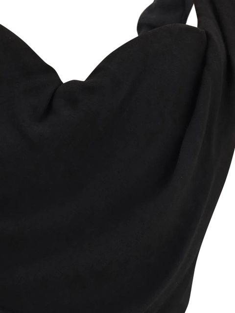 Vivienne Westwood ruched strap corset top - Black