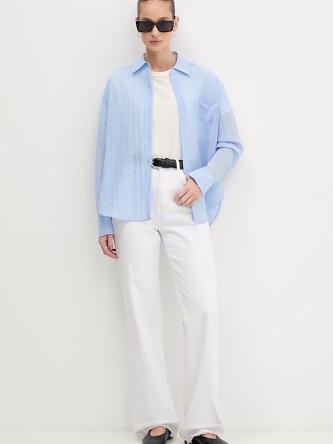 HUGO koszula damska z wiskozy - zdjęcie produktu nr 1