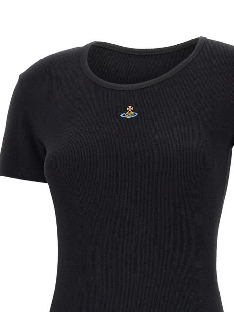 Vivienne Westwood embroidered-logo T-shirt - Black