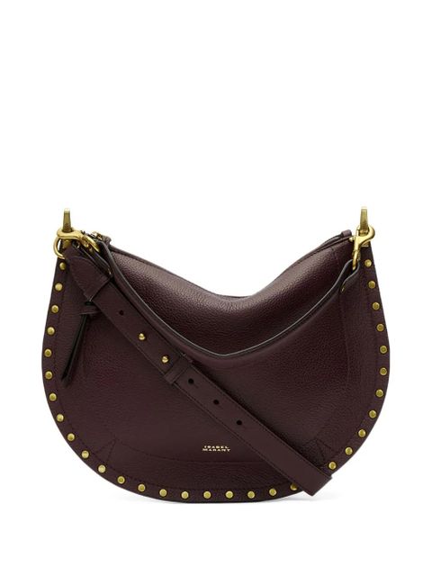 ISABEL MARANT Oskan studded shoulder bag - Red - zdjęcie produktu nr 1