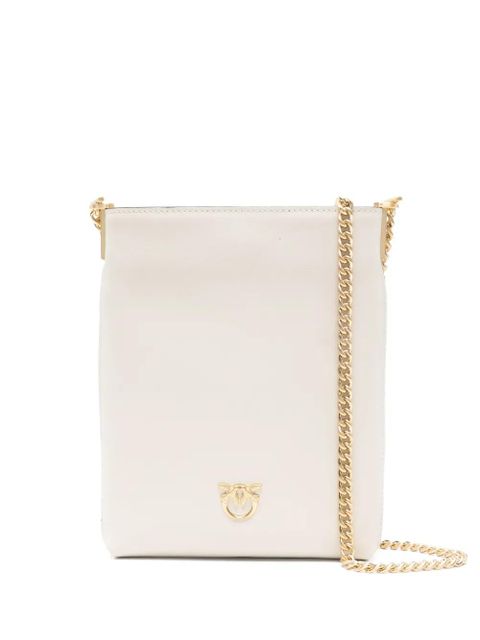 PINKO logo-detail shoulder bag - Neutrals - zdjęcie produktu nr 1