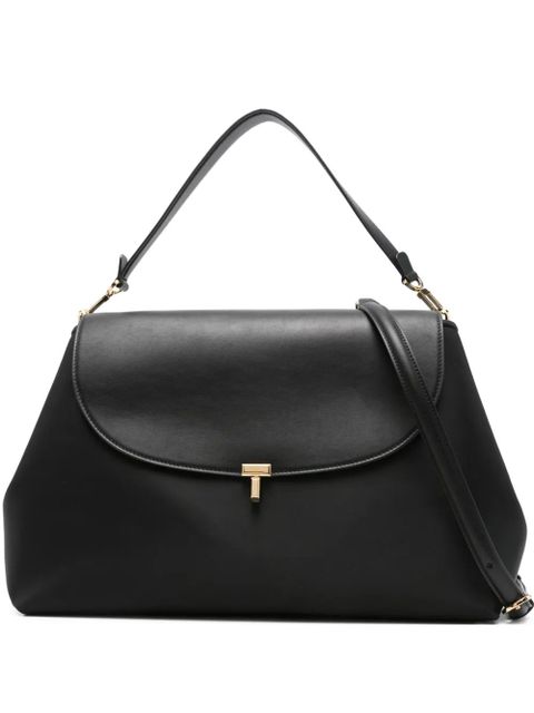 TOTEME T-Lock satchel bag - Black - zdjęcie produktu nr 1