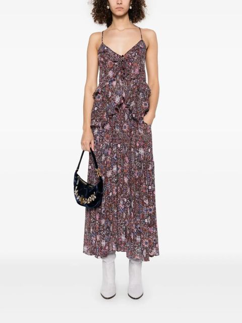 MARANT ÉTOILE Besma maxi skirt - Red - zdjęcie produktu nr 2