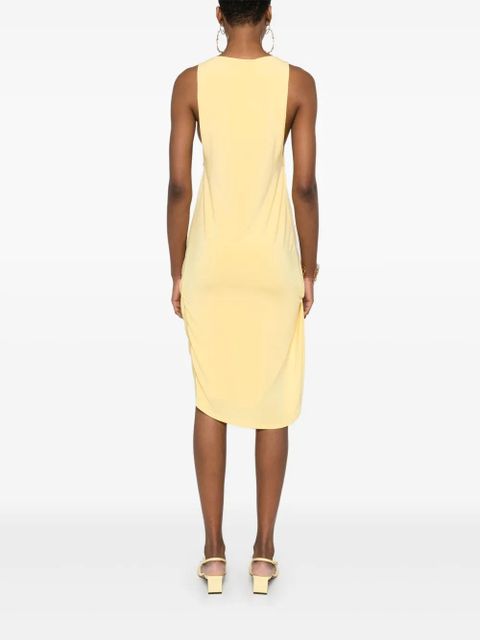 Jacquemus The Peplo mini dress - Yellow - zdjęcie produktu nr 2