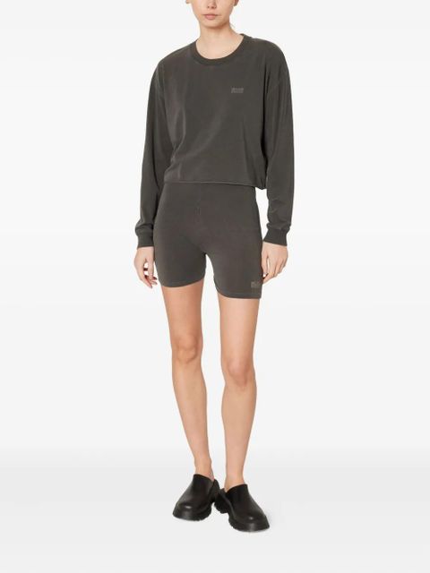 American Vintage Pymaz long-sleeved logo sweatshirt - Grey