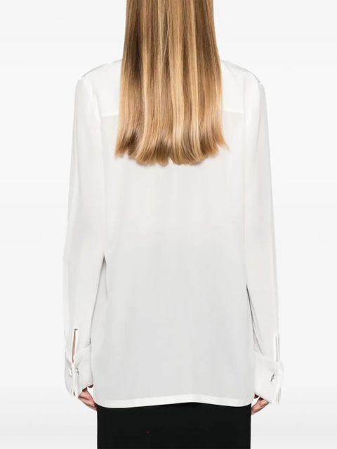 Sportmax Elleni silk blouse - White