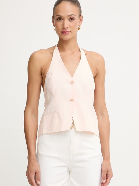 Twinset kamizelka damska z lyocellem - zdjęcie produktu nr 1