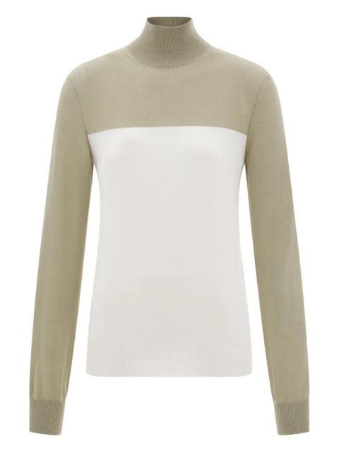 Ferragamo colour-block sweater - Neutrals - zdjęcie produktu nr 1