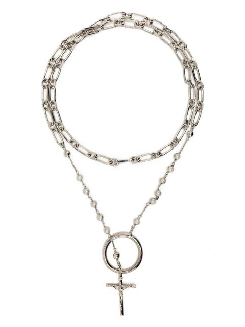 Dolce & Gabbana rosary chain necklace - Silver