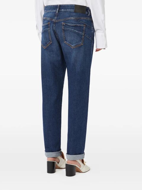 Sportmax belt-loops straight jeans - Blue