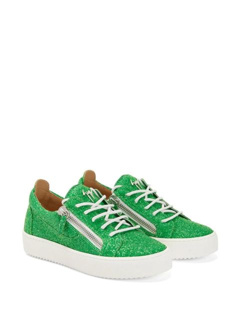 Giuseppe Zanotti Gail Glitter sneakers - Green - zdjęcie produktu nr 2