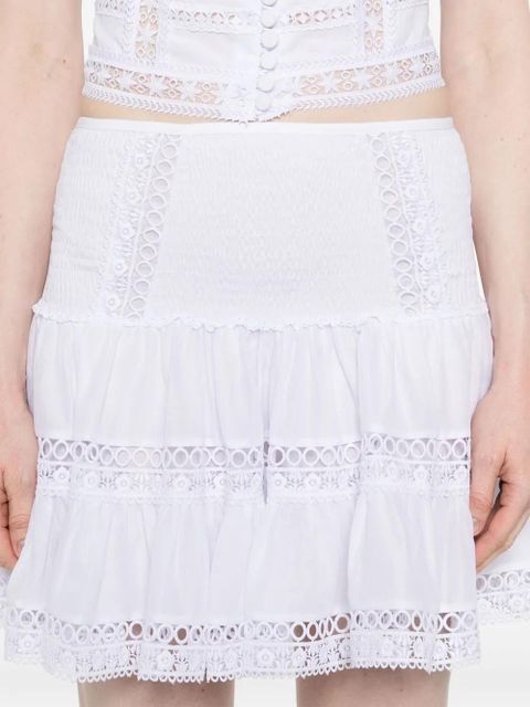 Charo Ruiz Ibiza Hortens mini skirt - White