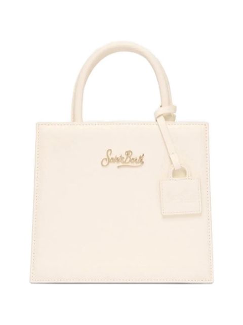 MC2 Saint Barth top-handle charm leather tote bag - Neutrals - zdjęcie produktu nr 1