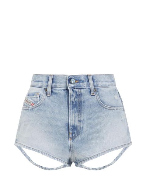 Diesel distressed cutout shorts - Blue - zdjęcie produktu nr 1