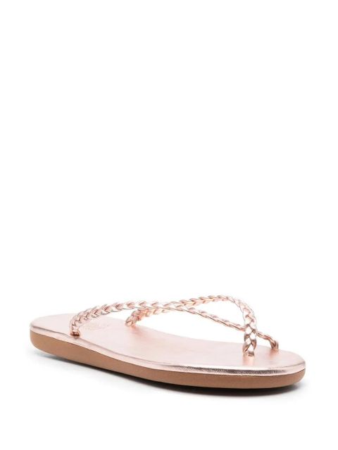 Ancient Greek Sandals Ioulia braided-strap sandals - Pink