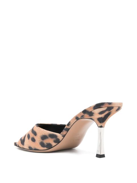 Paris Texas 75mm Lorena mules - Neutrals