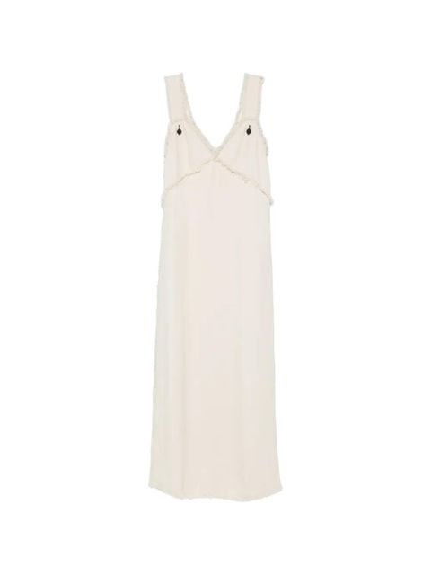 TOTEME guipure-lace cut-out dress - Neutrals - zdjęcie produktu nr 1