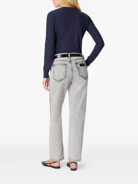 Missoni chevron-pattern sweater - Blue - zdjęcie produktu nr 2