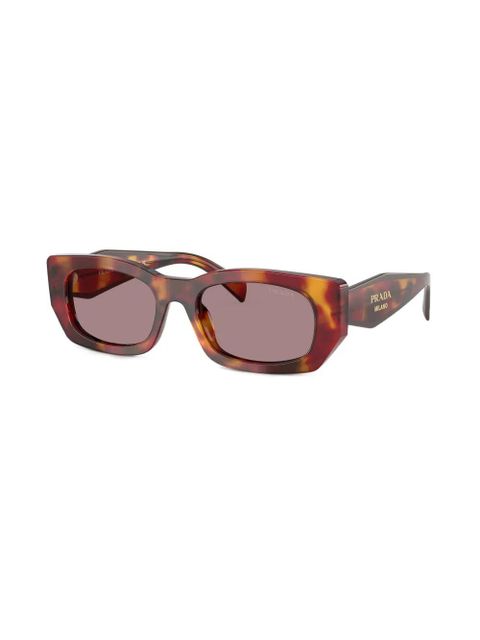 Prada Eyewear tortoiseshell-effect sunglasses - Brown - zdjęcie produktu nr 2