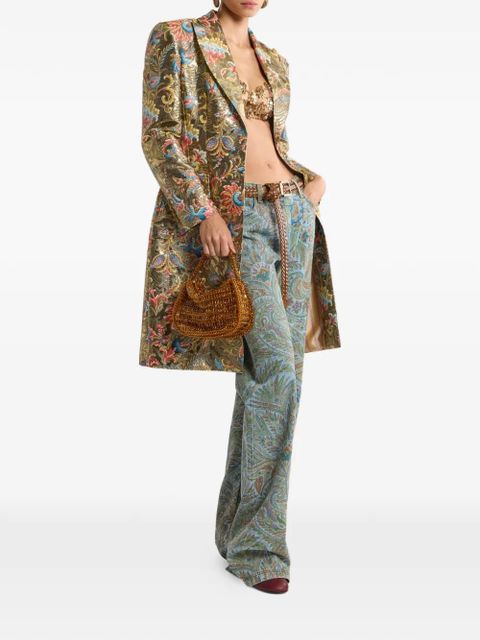 ETRO paisley-motif jeans - Blue - zdjęcie produktu nr 2