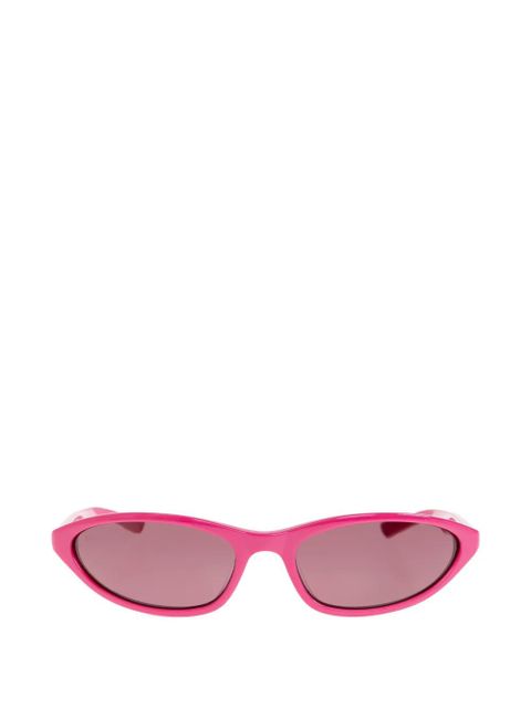 Balenciaga Eyewear oval-frame sunglasses - Pink - zdjęcie produktu nr 1