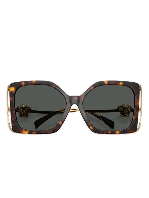 Versace Eyewear butterfly-frame sunglasses - Brown