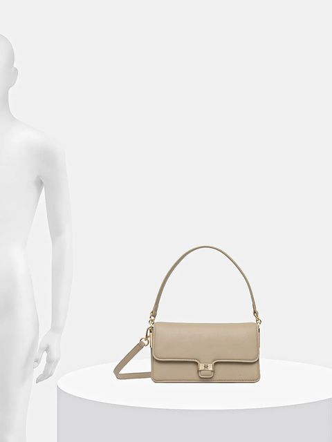 Tommy Hilfiger torebka kolor beżowy AW0AW18029