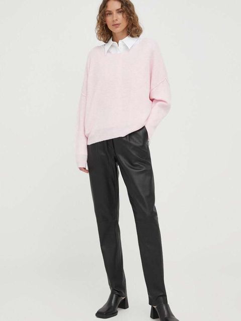 American Vintage sweter z domieszką wełny - zdjęcie produktu nr 2