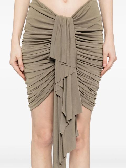 Christopher Esber Vivenda mini skirt - Green - zdjęcie produktu nr 2