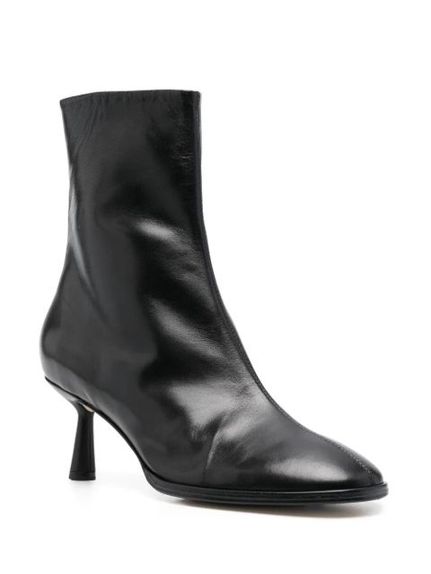 Aeyde Dorothy leather boots - Black - zdjęcie produktu nr 2