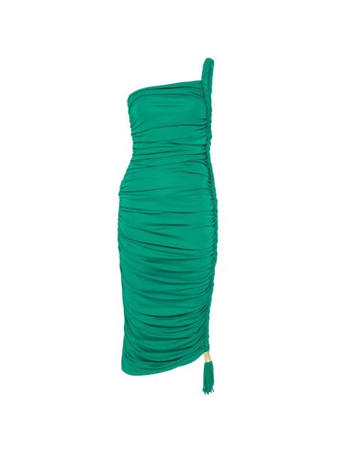 Simkhai braided-strap midi dress - Green - zdjęcie produktu nr 1