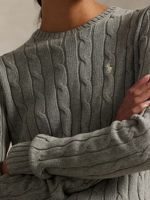 Polo Ralph Lauren sweter damski kolor szary lekki 211971795 - zdjęcie produktu nr 2